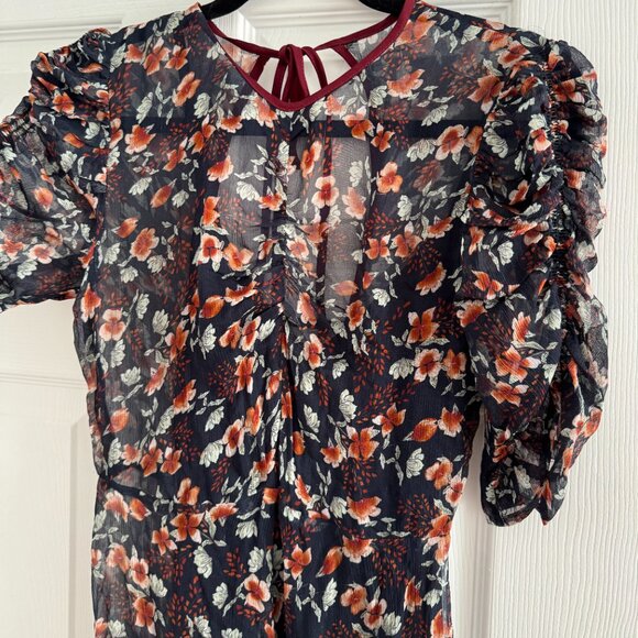NWT Allen Schwartz "Gracie" Floral Dress, size 2 - Picture 6 of 13